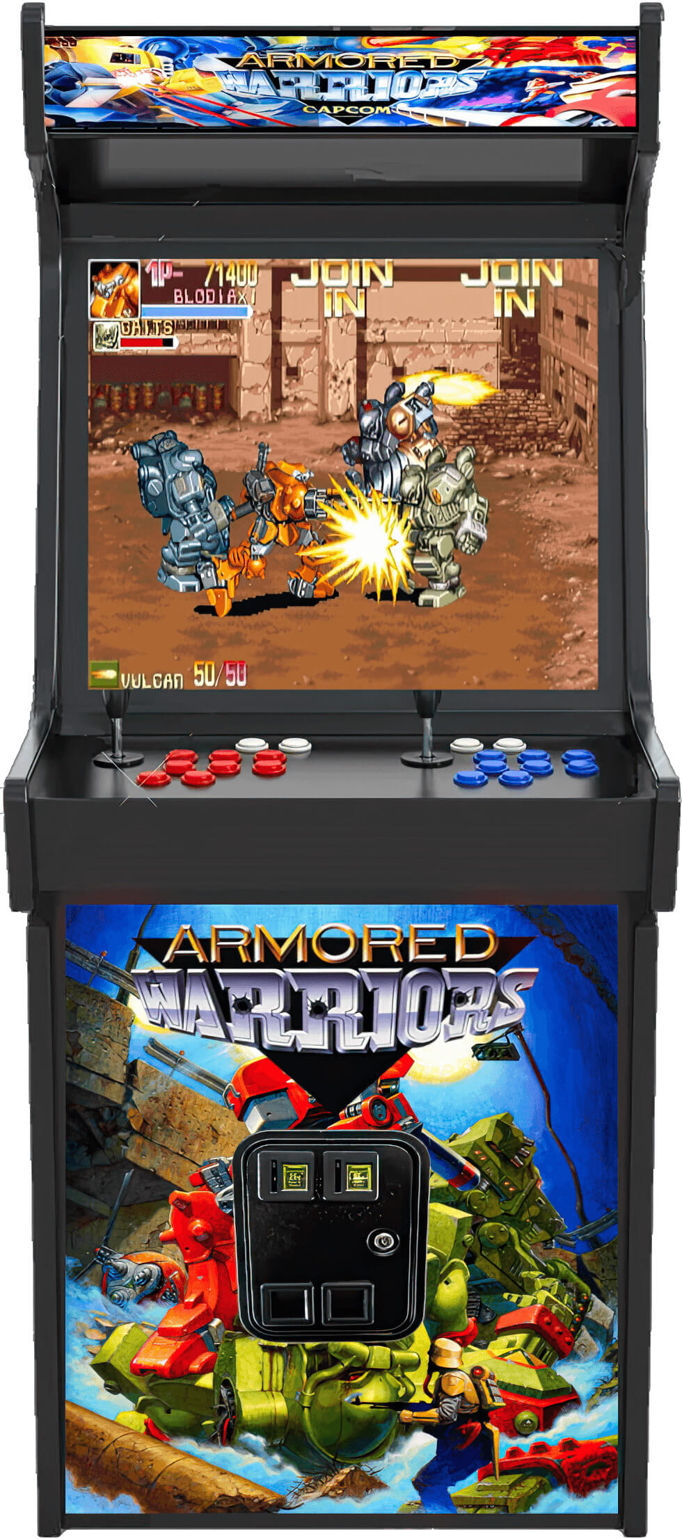 Видеоигра Armored Warriors на Аркадном автомате